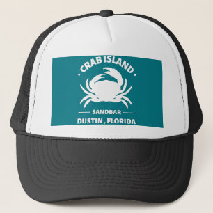 Casquette banc de sable de l'île de crabe Dustin Floride