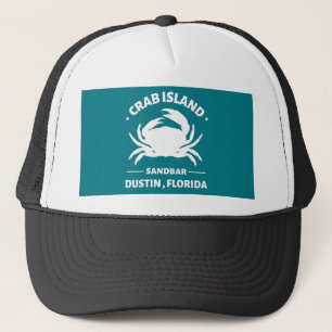 Casquette banc de sable de l'île de crabe Dustin Floride