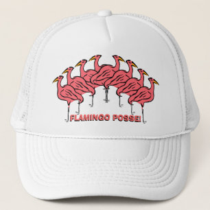 Casquette Bande de Flamant rose ! Volée d'amusement de