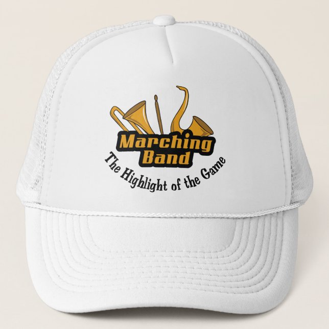 Casquette Bande de marquage (Devant)