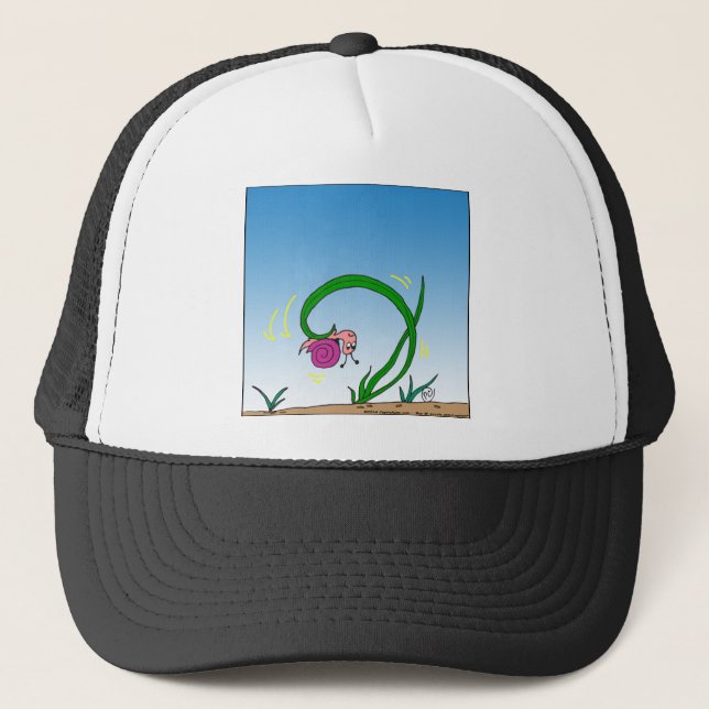 Casquette bande dessinée à l'envers de l'escargot 647 (Devant)