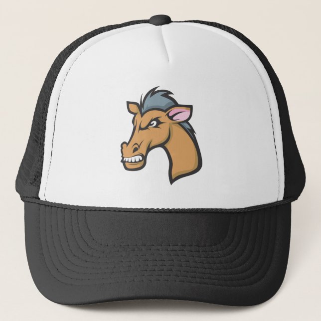 Casquette Bande dessinée Brown sauvage folle fâchée de (Devant)