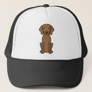 Casquette Bande dessinée de chien de Vizsla