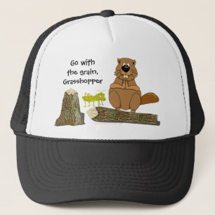 Casquette Bande dessinée de rotation en bois drôle de cast
