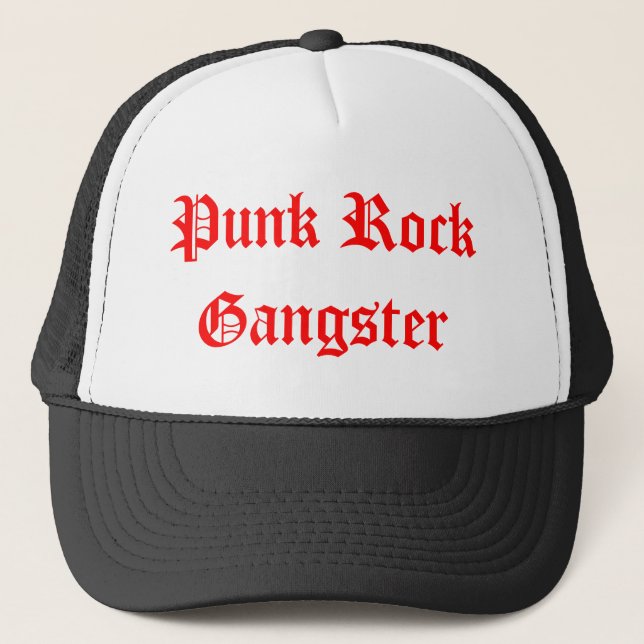 Casquette Bandit de punk rock (Devant)