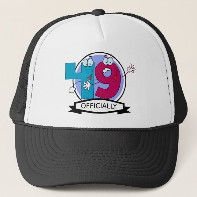 Casquette Bannière d'anniversaire officielle 49 (Devant)