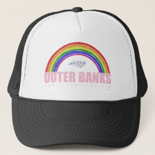Casquette Banques extérieures arc-en-ciel OBX Caroline du No
