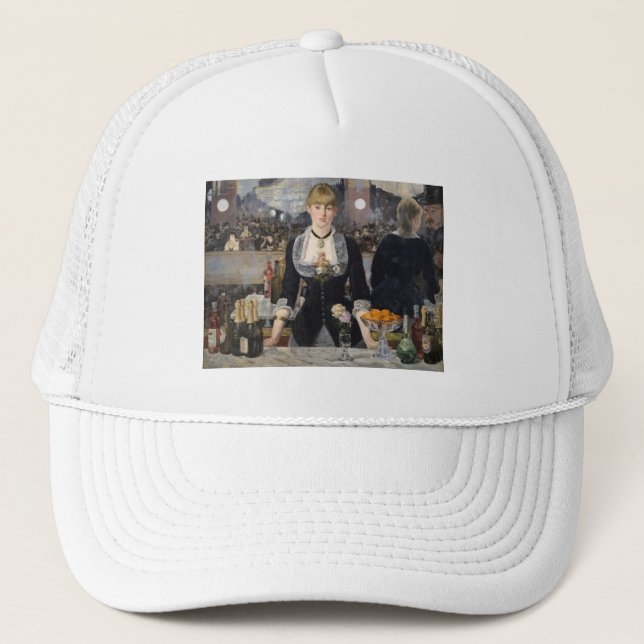 Casquette Bar Girl aux Folies Bergere France (Devant)