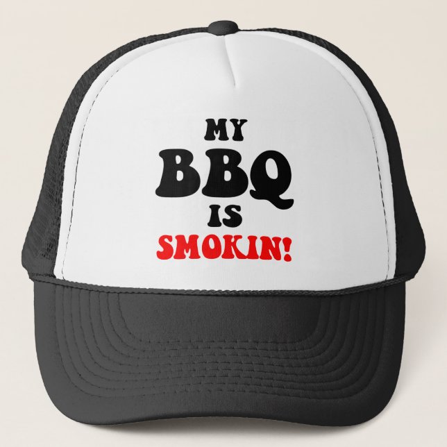 Casquette Barbecue drôle (Devant)