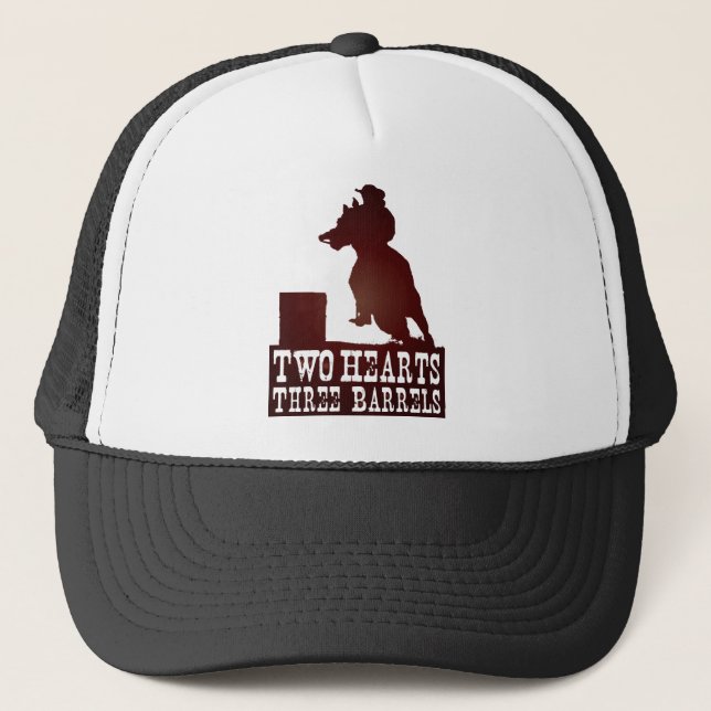 Casquette baril emballant le cheval de plouc de cow-girl (Devant)