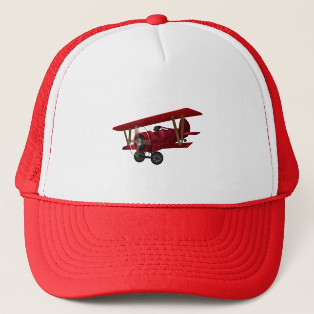 Casquette baron rouge (Devant)