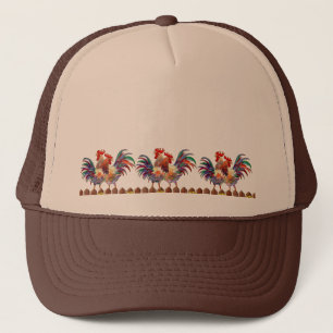 Casquette BARRIÈRE de COQ par SHARON SHARPE