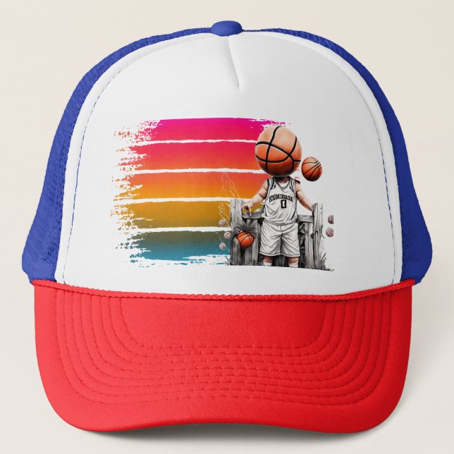 Casquette Baseball, chapeaux Trucker avec une conception de  (Devant)