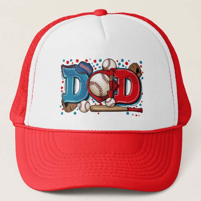 Casquette Baseball des papas (Devant)