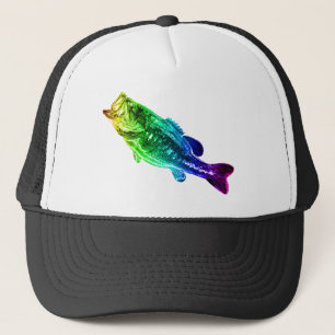 Casquette BASES LARGEMOUTH Arc-en-ciel