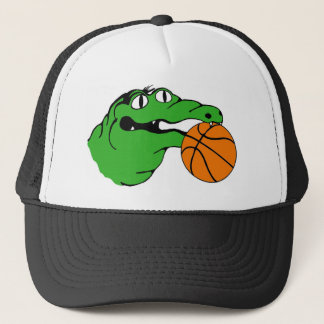 Casquette BASKET-BALL de vitesse d'alligator aucuns mots