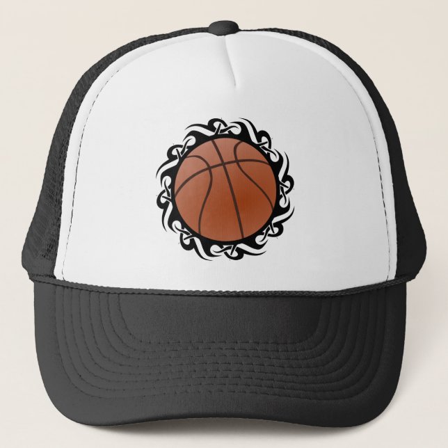 Casquette basketball. tribal. (Devant)