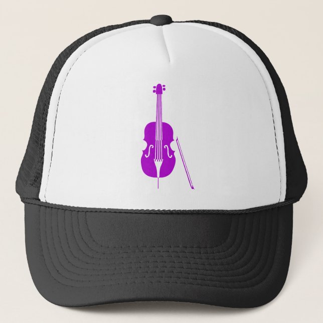 Casquette Basse double - Violet (Devant)