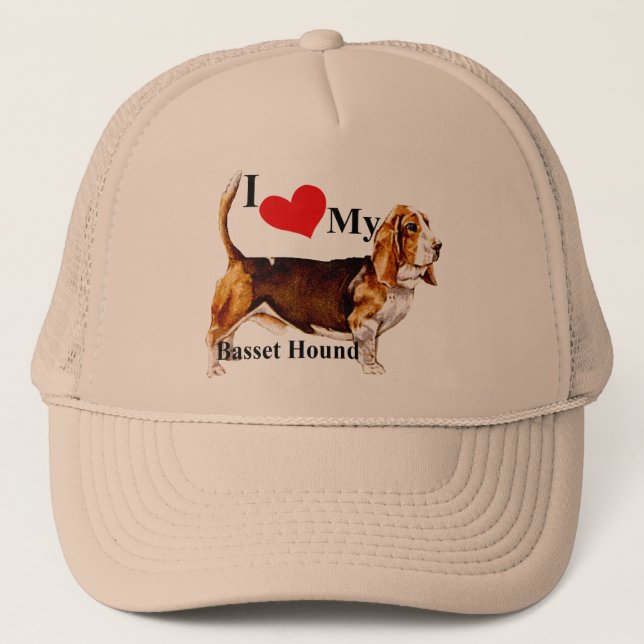 Casquette Basset Hound (Devant)