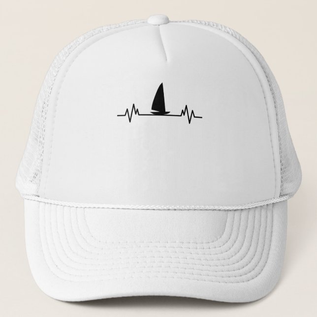 Casquette Bateau à voile Heartbeat Skipper Fun Catamaran Cad (Devant)