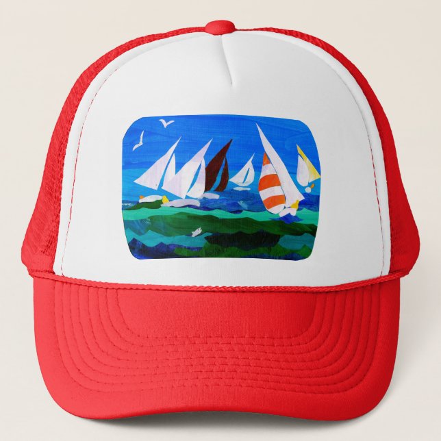 casquette "Bateaux à voile" (Devant)