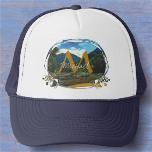 Casquette Bateaux de pêche de la rivière Mismaloya 0344
