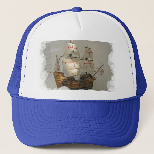 Casquette Bateaux des explorateurs du monde, Christophe (Devant)