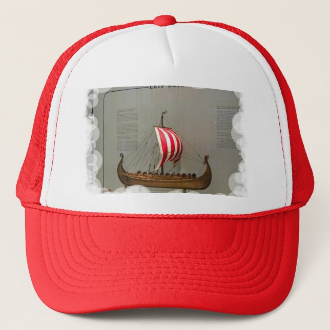 Casquette Bateaux des explorateurs du monde, Leif Erikson (Devant)