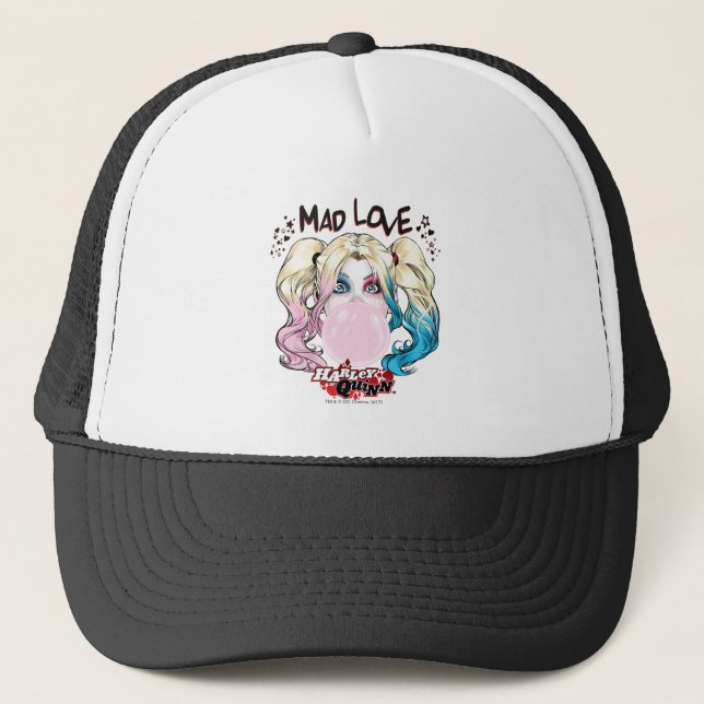 Casquette Batman | Mad Love Harley Quinn Chewing Bubble Gum (Devant)