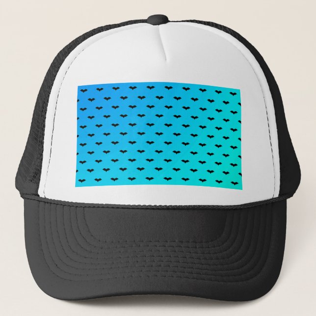 Casquette Bats minuscules bleu (Devant)