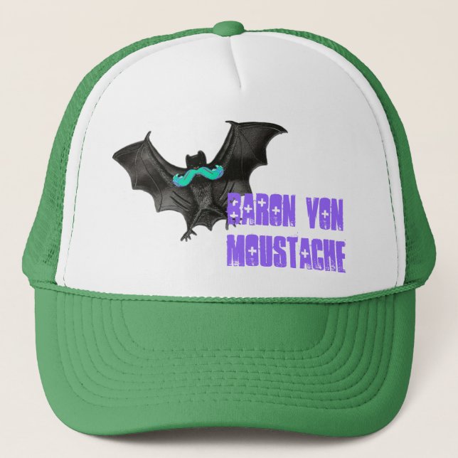 Casquette Batstache (Devant)