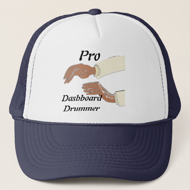 Casquette Batteur Pro Dashboard (Devant)
