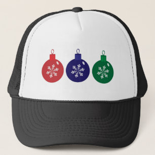 Casquette Baubles de Noël