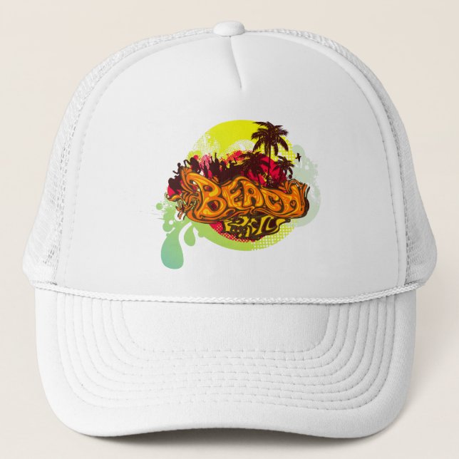 Casquette Beach Party (Devant)