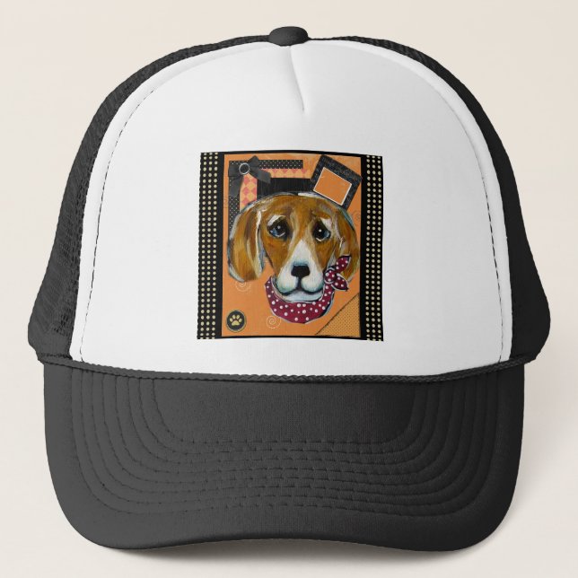 Casquette Beagle HALLOWEEN (Devant)