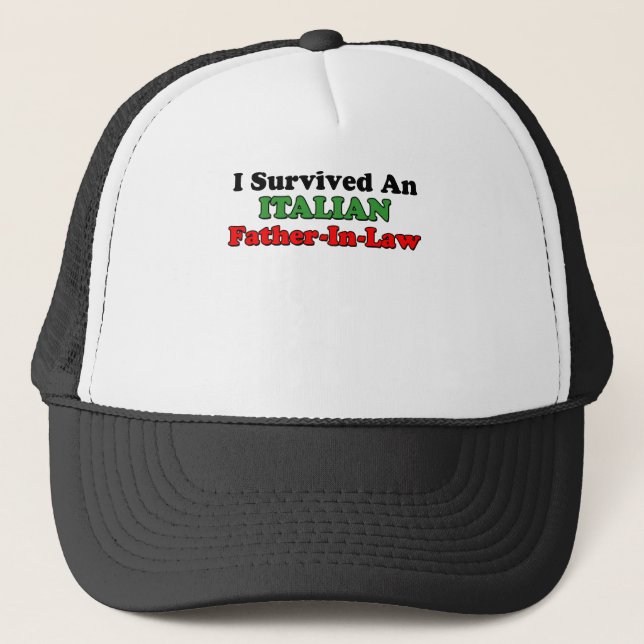 Casquette Beau-père italien survécu (Devant)