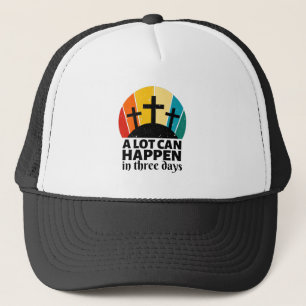Casquette Beaucoup De Choses Peuvent Arriver En Trois Jours