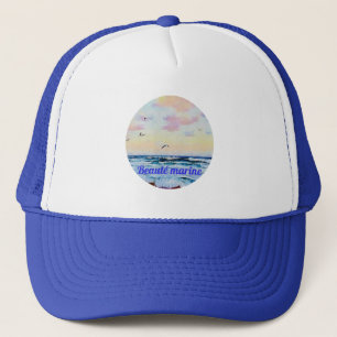 Casquette Beauté amrine-aquarelle