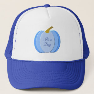 Casquette Bébé Bleu mignon Citrouille Personnalisé