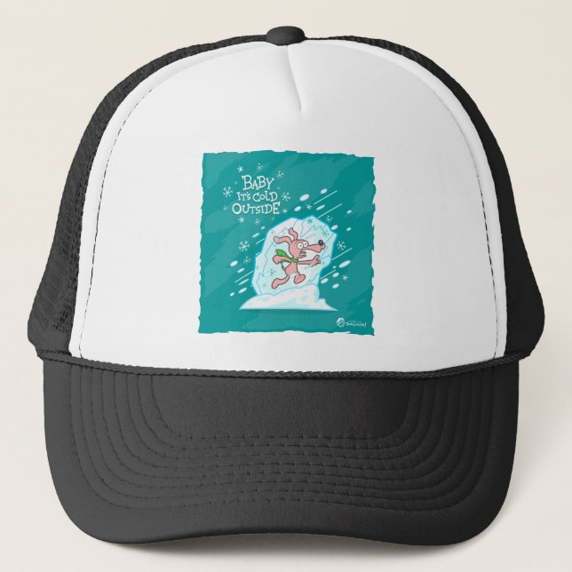 Casquette Bébé c'est extérieur froid (Devant)