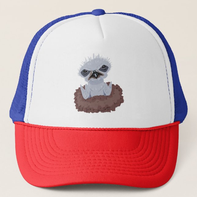 Casquette Bébé d'aigle à tête blanche (Devant)