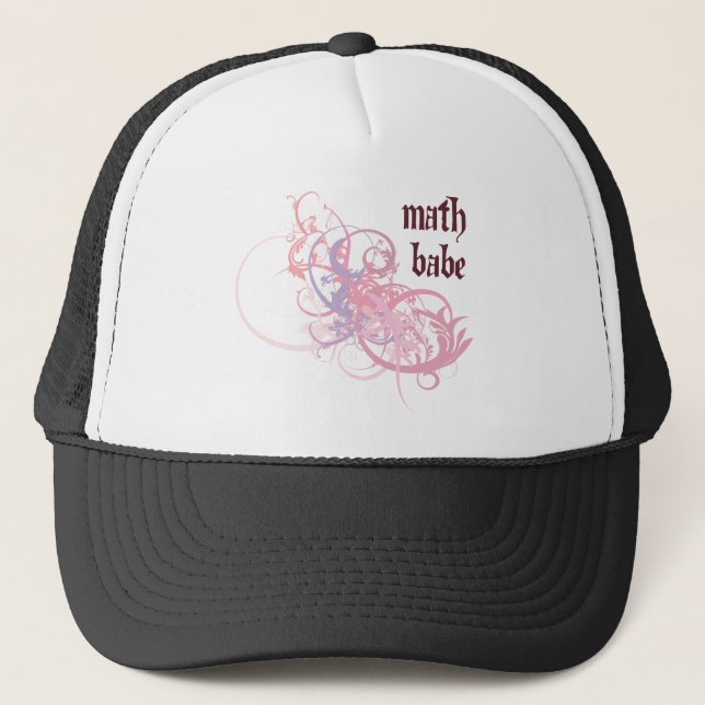 Casquette Bébé de maths (Devant)