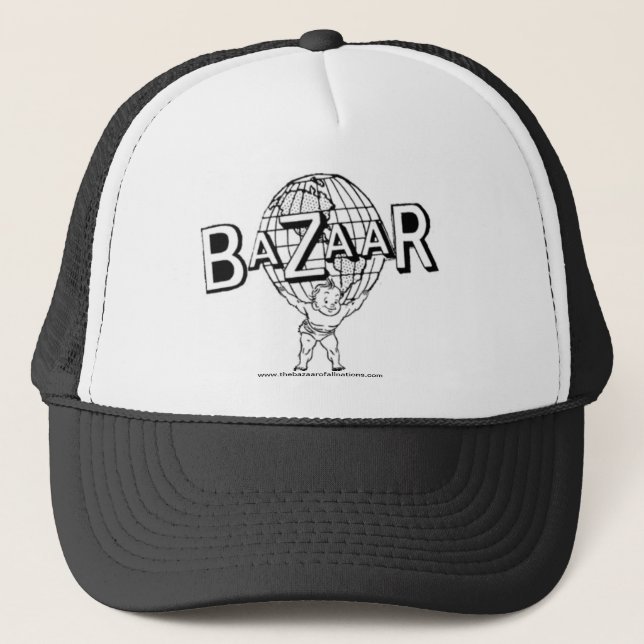 Casquette Bébé de "ouverture officielle" de bazar (Devant)