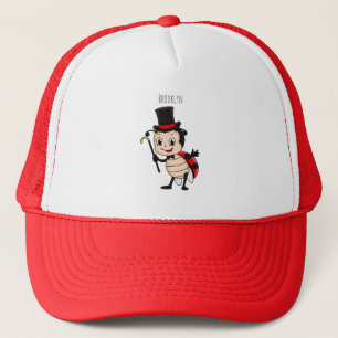 Casquette Bébé mignon avec chapeau et dessin animé de cravat