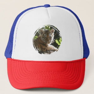 Casquette Bébé mignon Tiger Trucker Chapeau