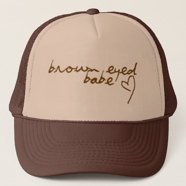 Casquette Bébé observé par brun (Devant)