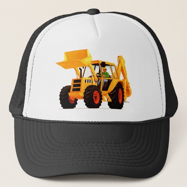 Casquette Bêcheur jaune (Devant)