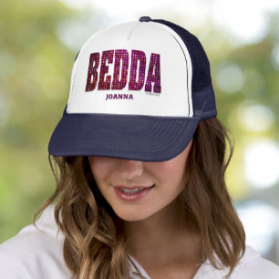 Casquette Bedda Personnalisé Faux Bling Trucker Chapeau