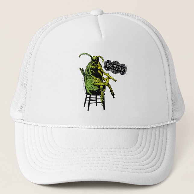 Casquette Beetlejus | Le dendroctone en fauteuil (Devant)
