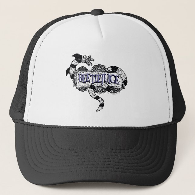 Casquette Beetlejus | Vapeur de sable enroulé sur le logo Be (Devant)